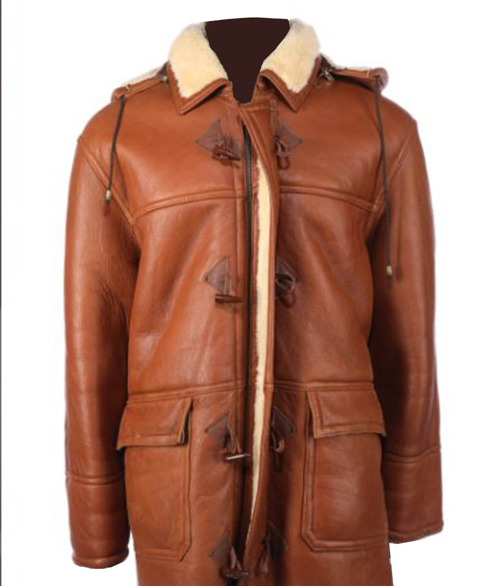 1996 Brit Awards Liam Gallagher Leather Coat