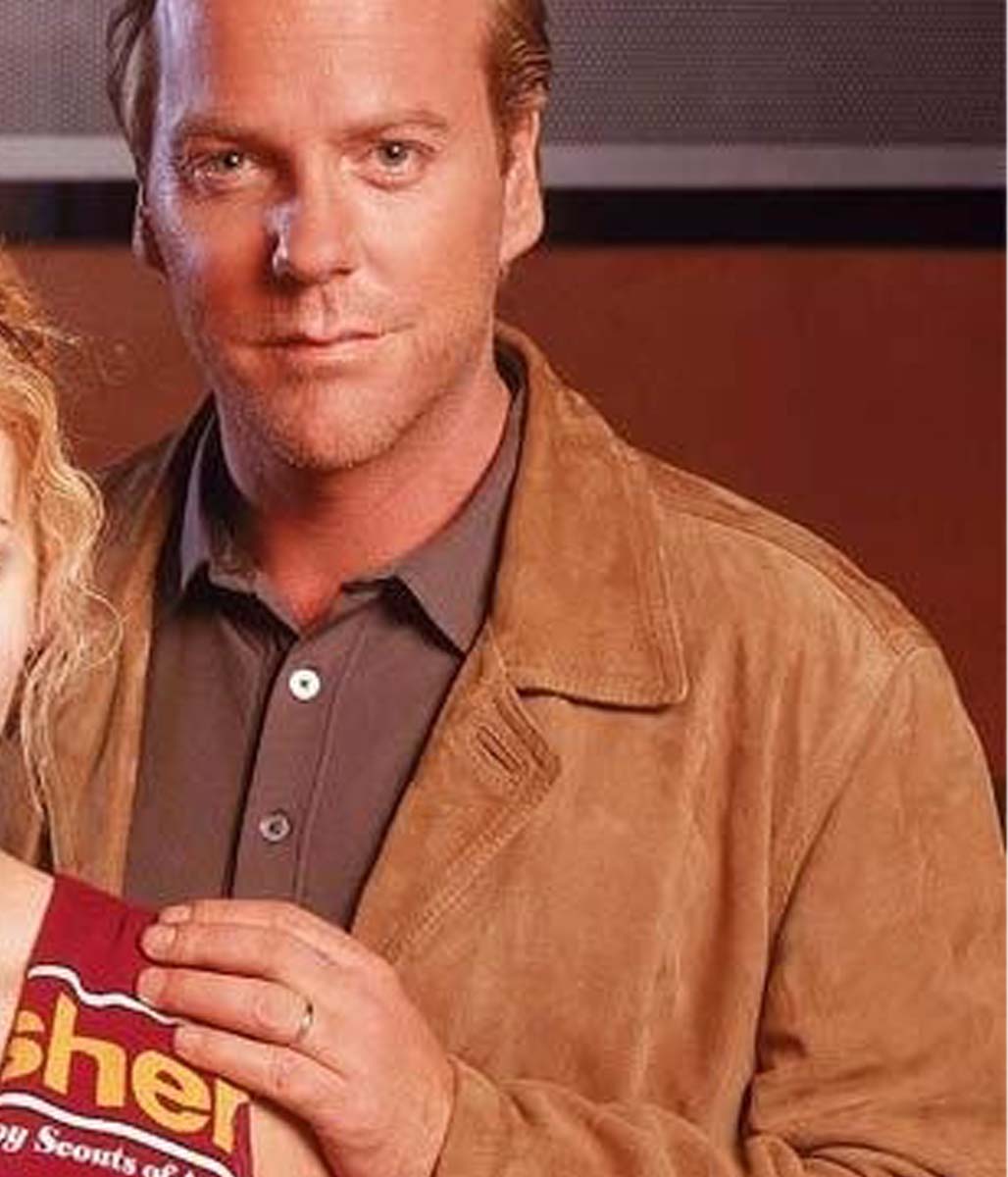 Kiefer Sutherland Jack Bauer Suede Jacket