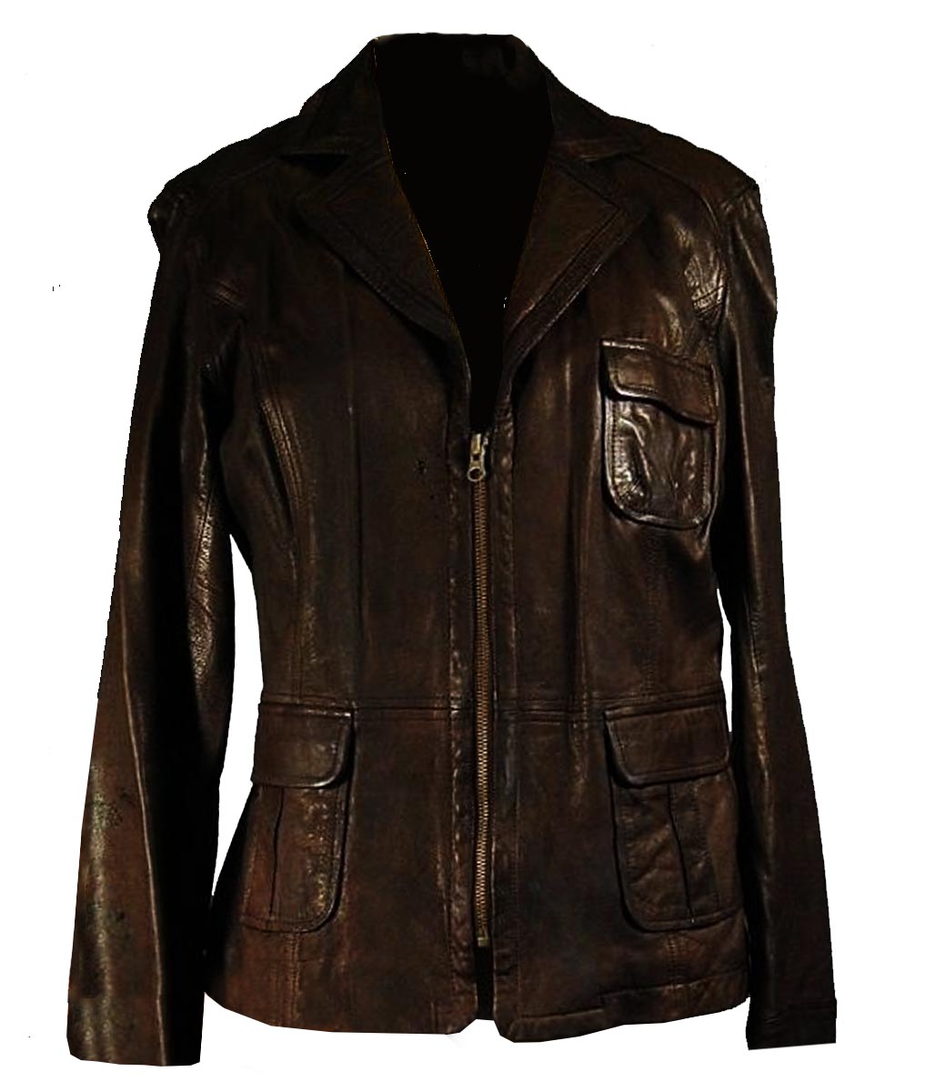 Renee Walker 24 Annie Wersching Leather Jacket