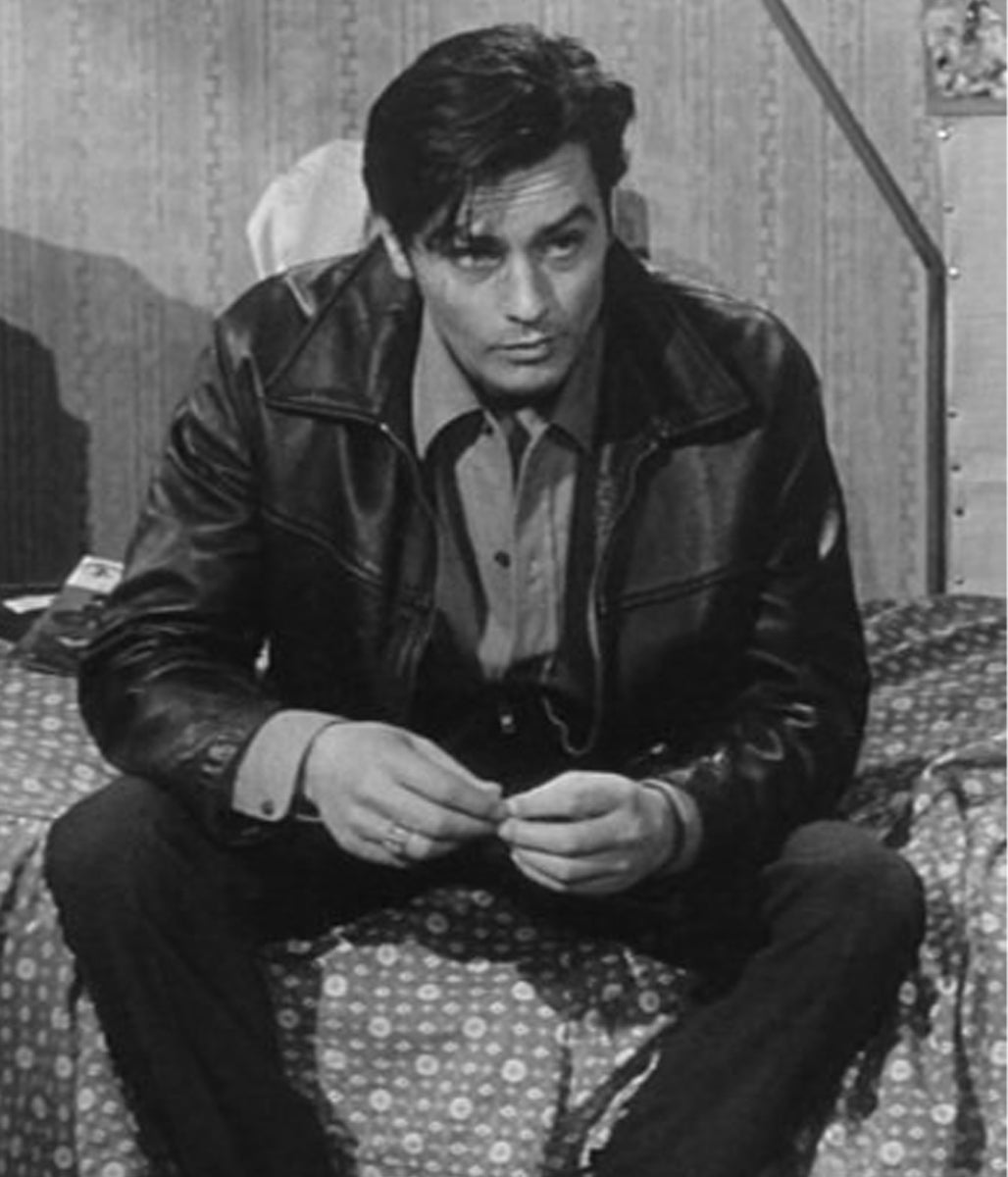 Alain Delon Any Number Can Win Leather Jacket
