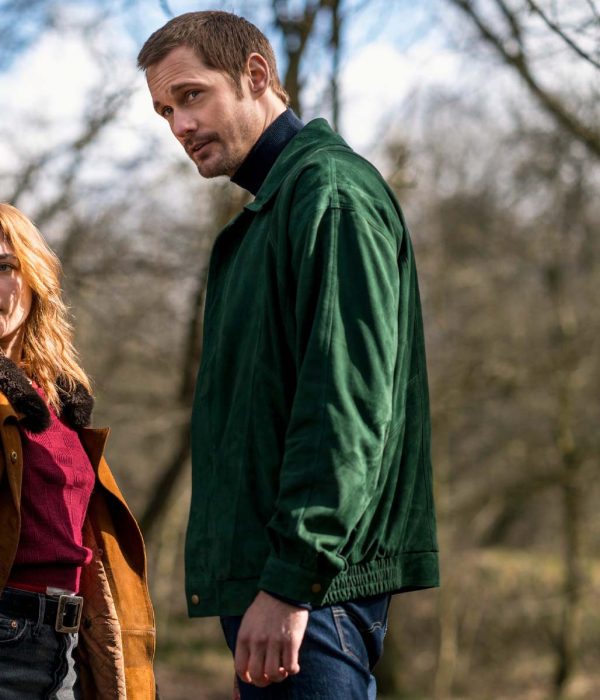The Little Drummer Girl Alexander Skarsgård Suede Jacket