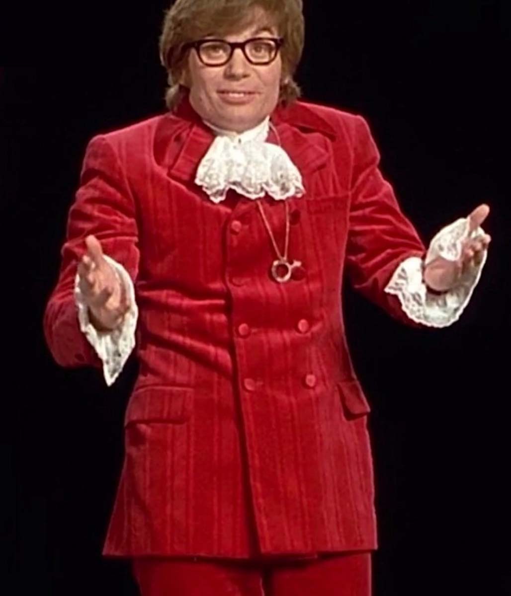 Mike Myers Austin Powers Red Suit