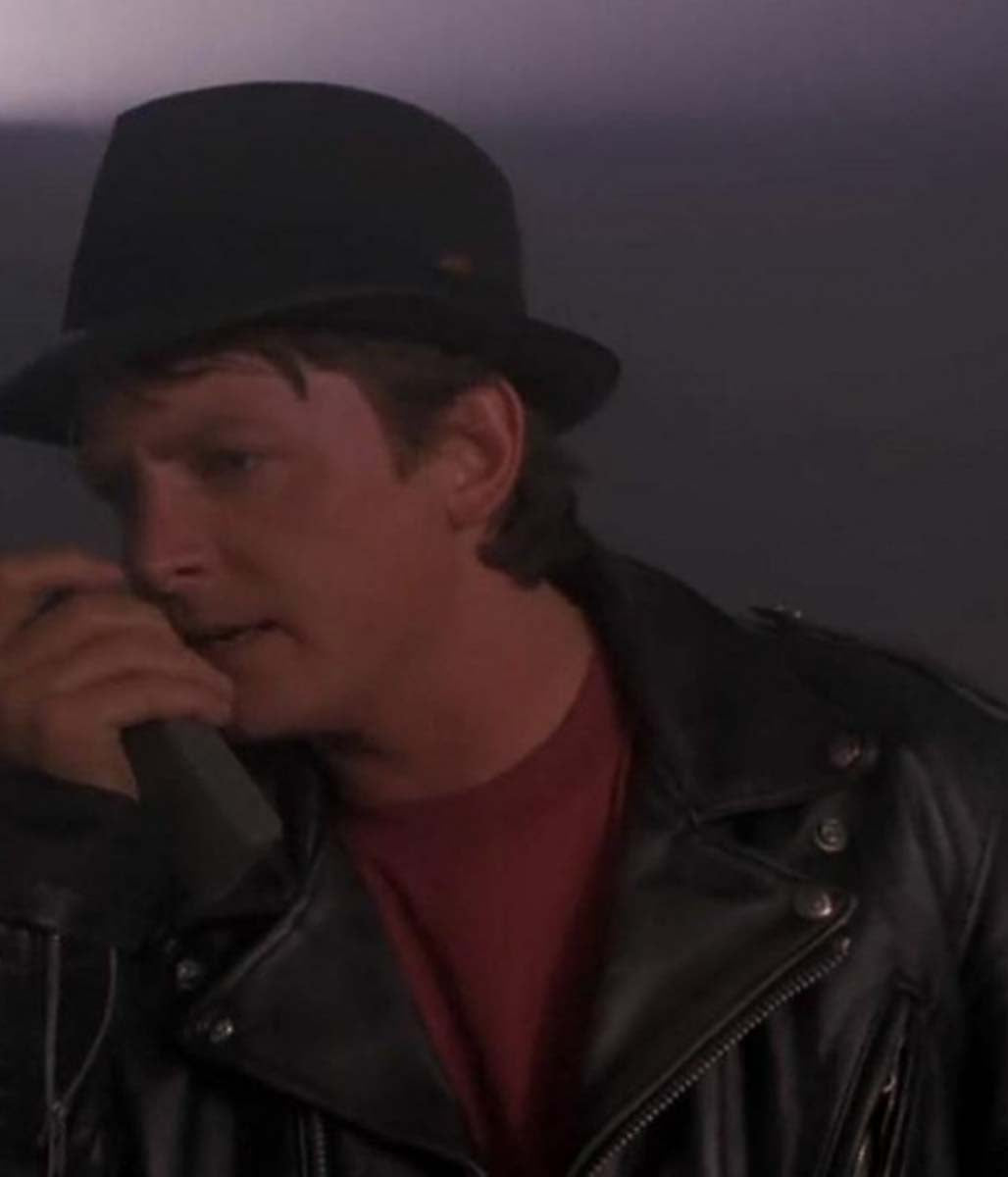 Michael J. Fox Marty Mcfly Back To The Future 2 Leather Jacket