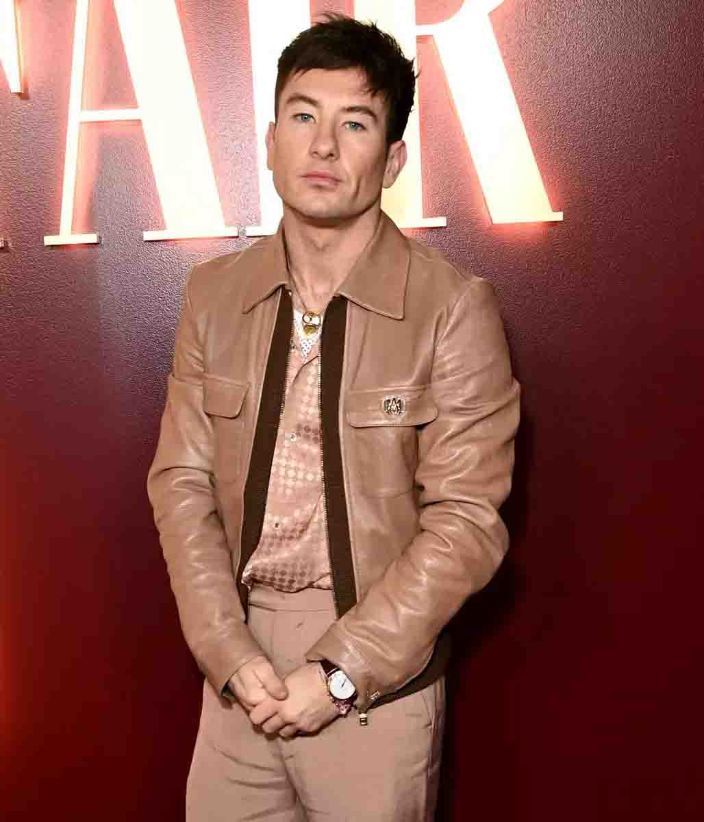 Barry Keoghan Leather Jacket