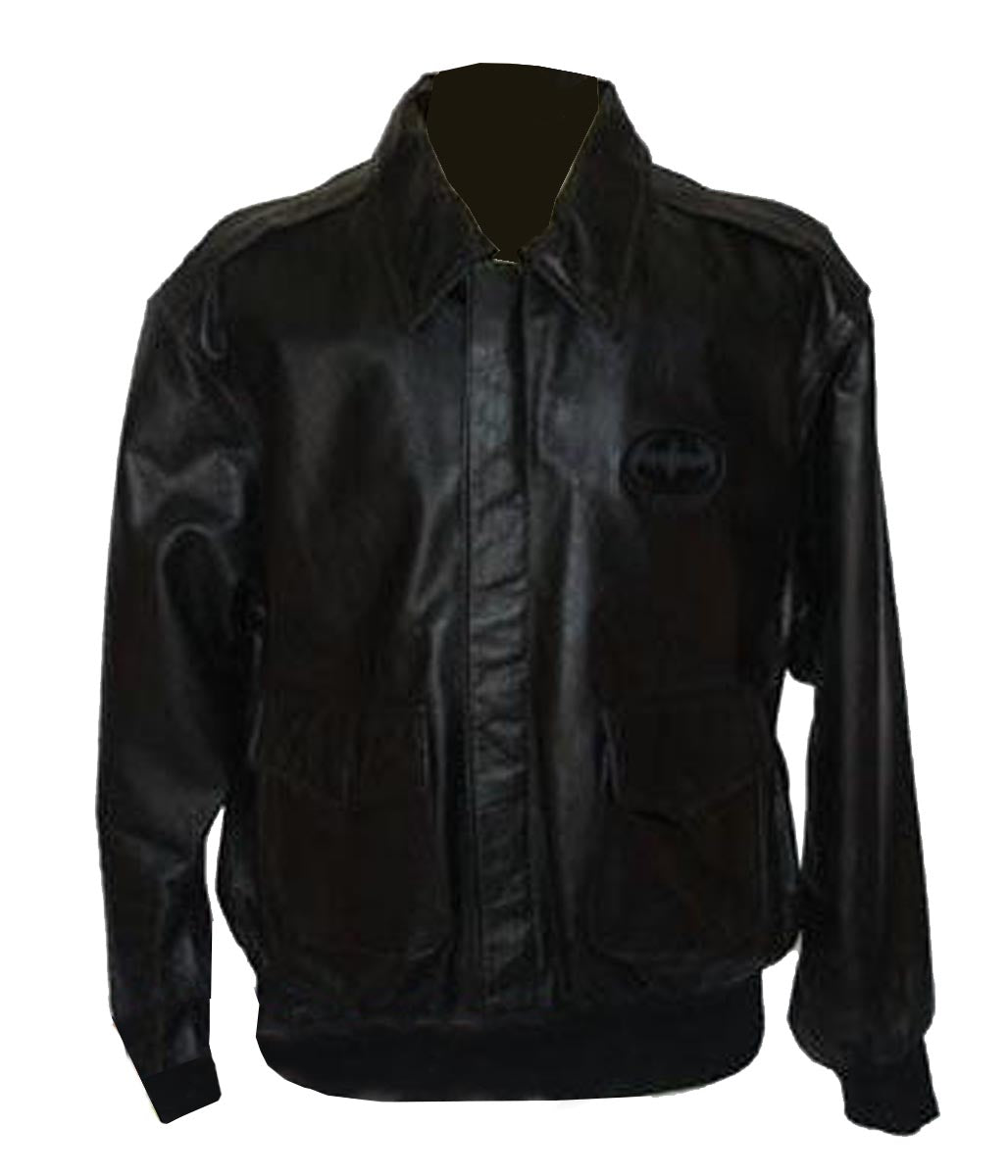 Cast and Crew Batman Forever Leather Jacket
