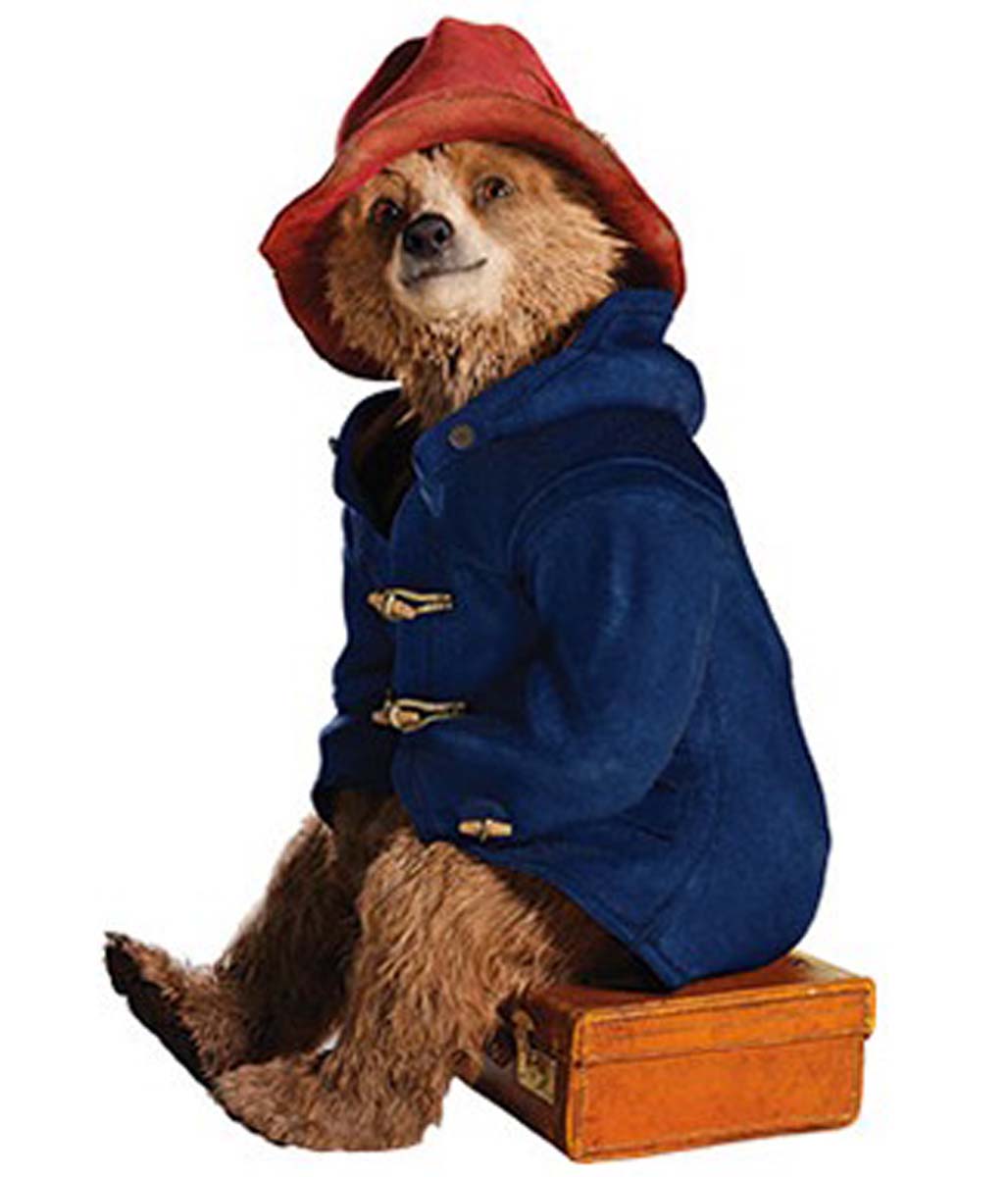 Bear Blue Wool Paddington Coat