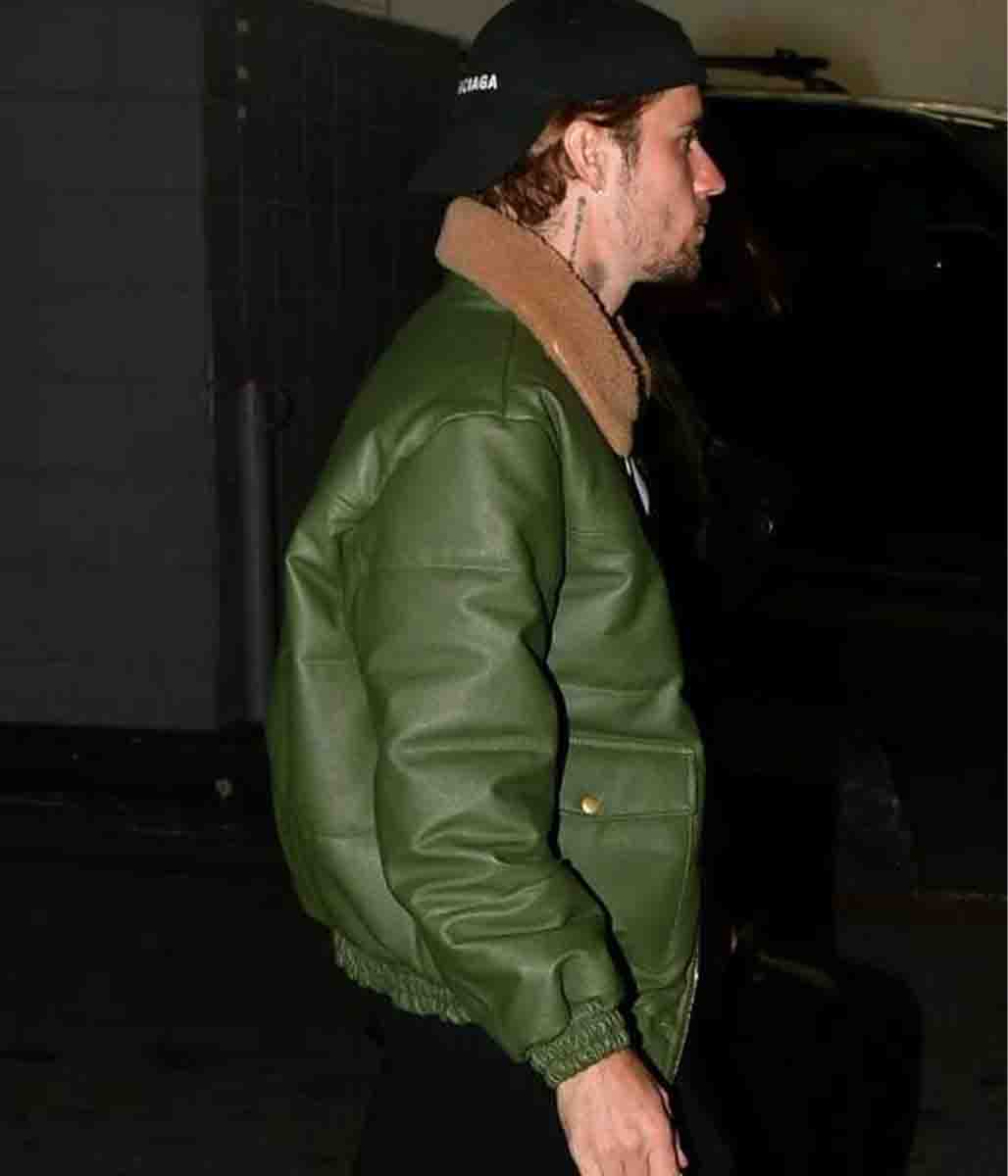 Justin Bieber Beverly Hills Leather Jacket