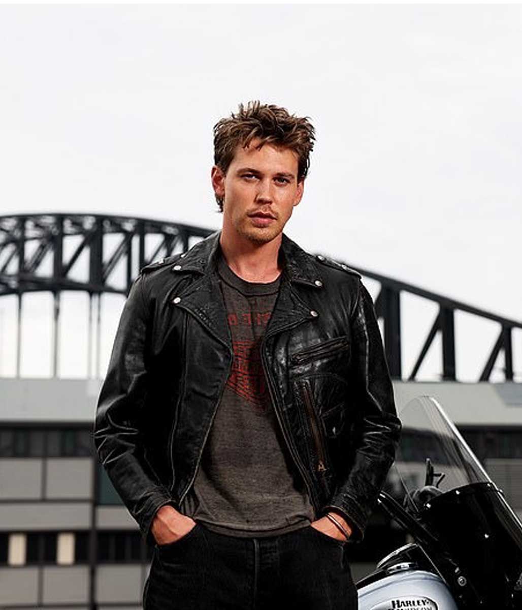 Benny The Bikeriders Austin Butler Leather Jacket