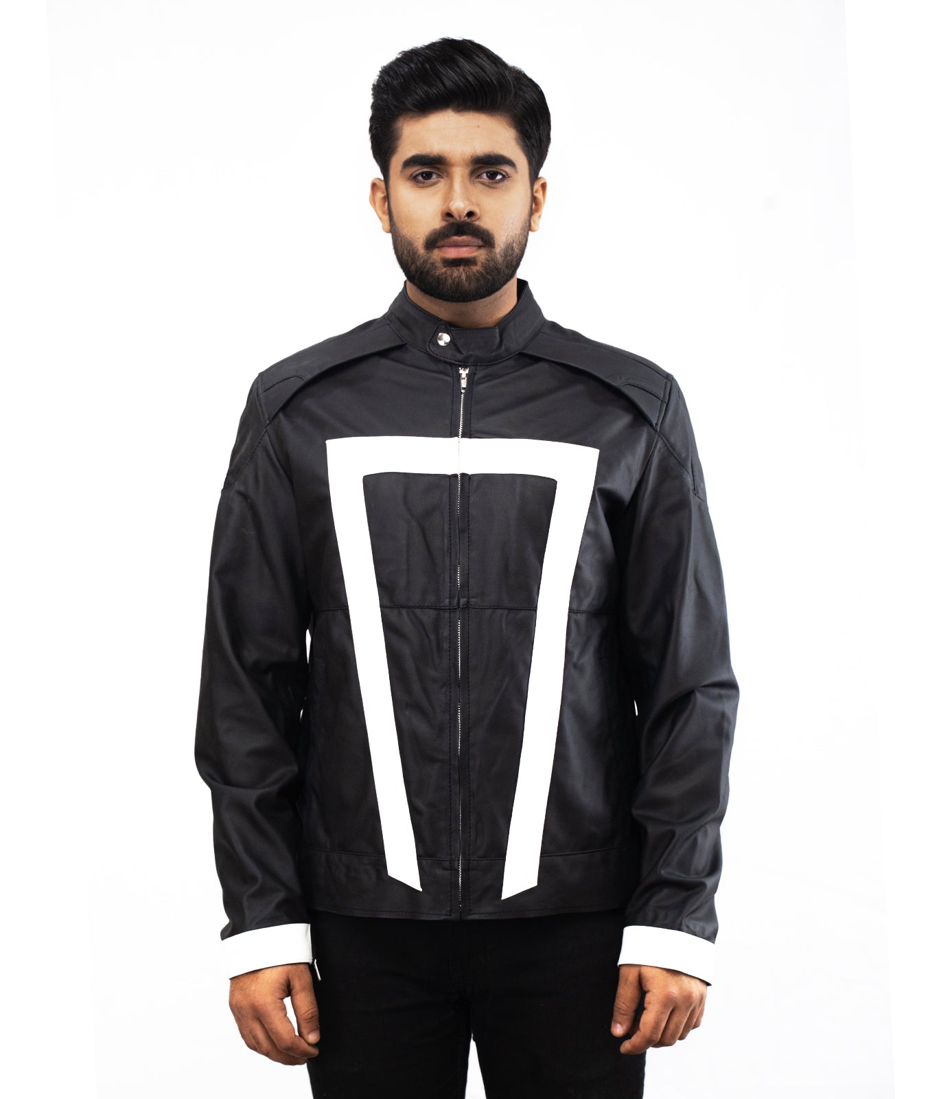 Shield Agents Motorcycle Finnish Leather Jacket