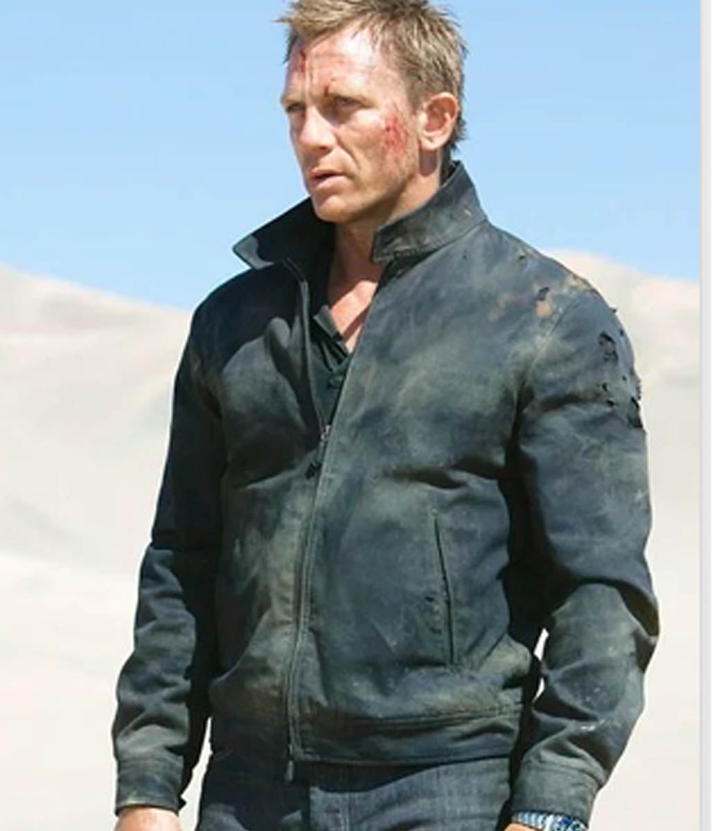 James Bonds Quantum of Solace Daniel Craig Jacket