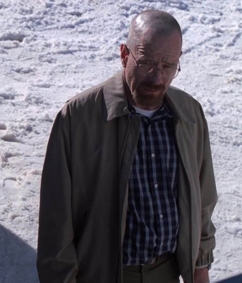 Bryan Cranston Walter White Breaking Bad Heisenberg Beige Jacket