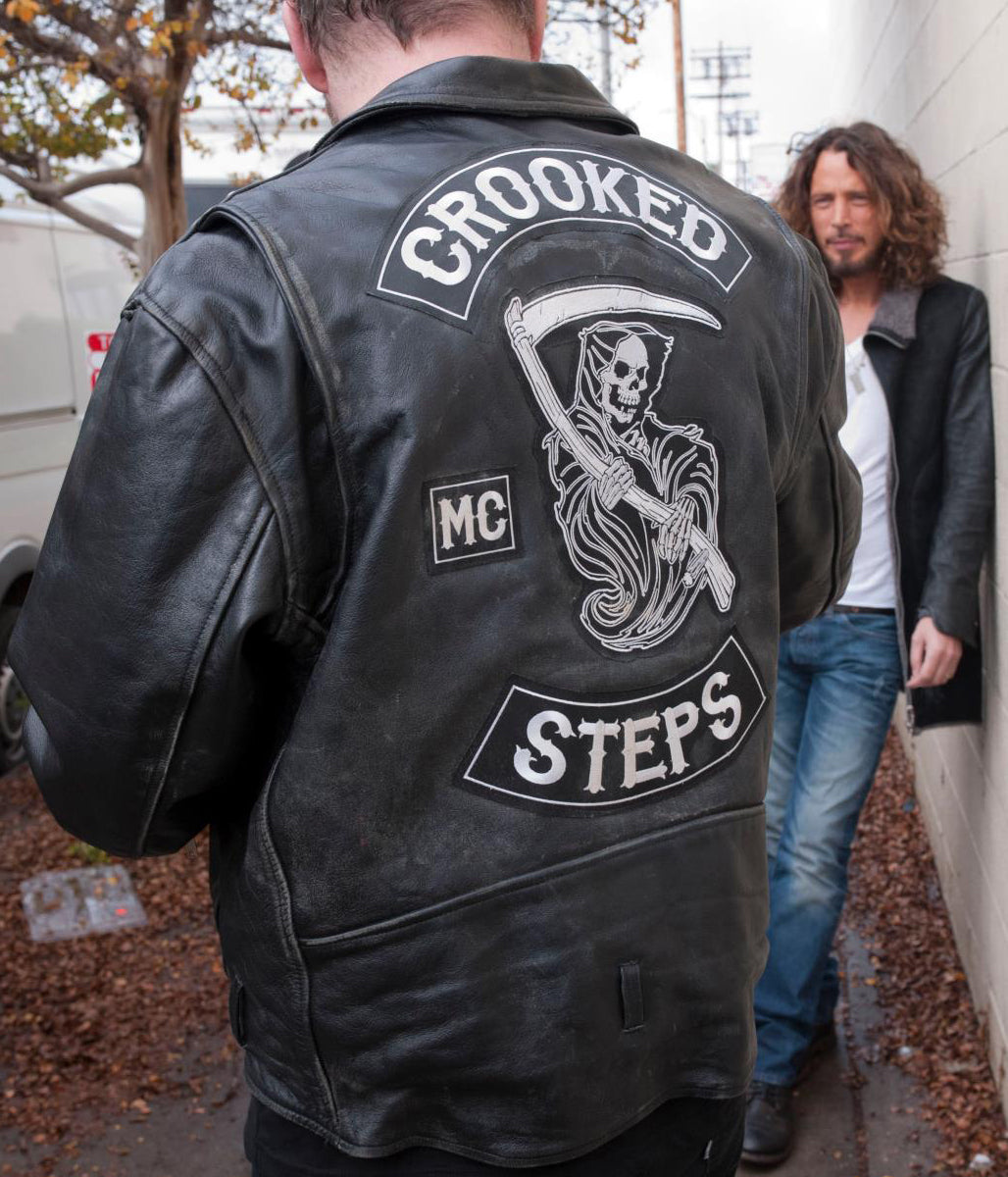 Inspired by Crooked Steps Soundgarden Motorcycle Jacket