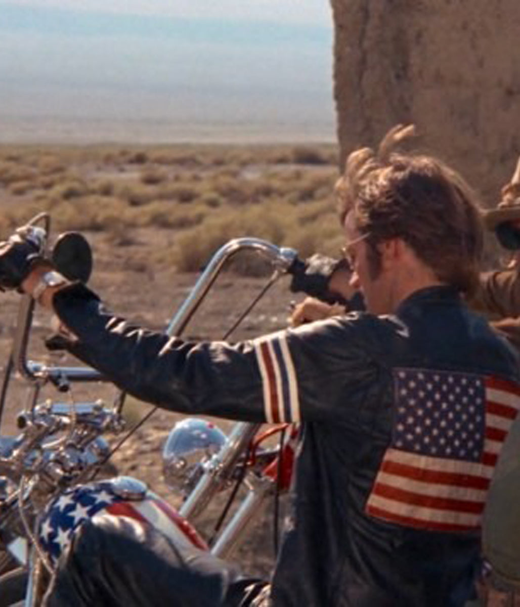 Easy Rider Captain America Leather Jacket