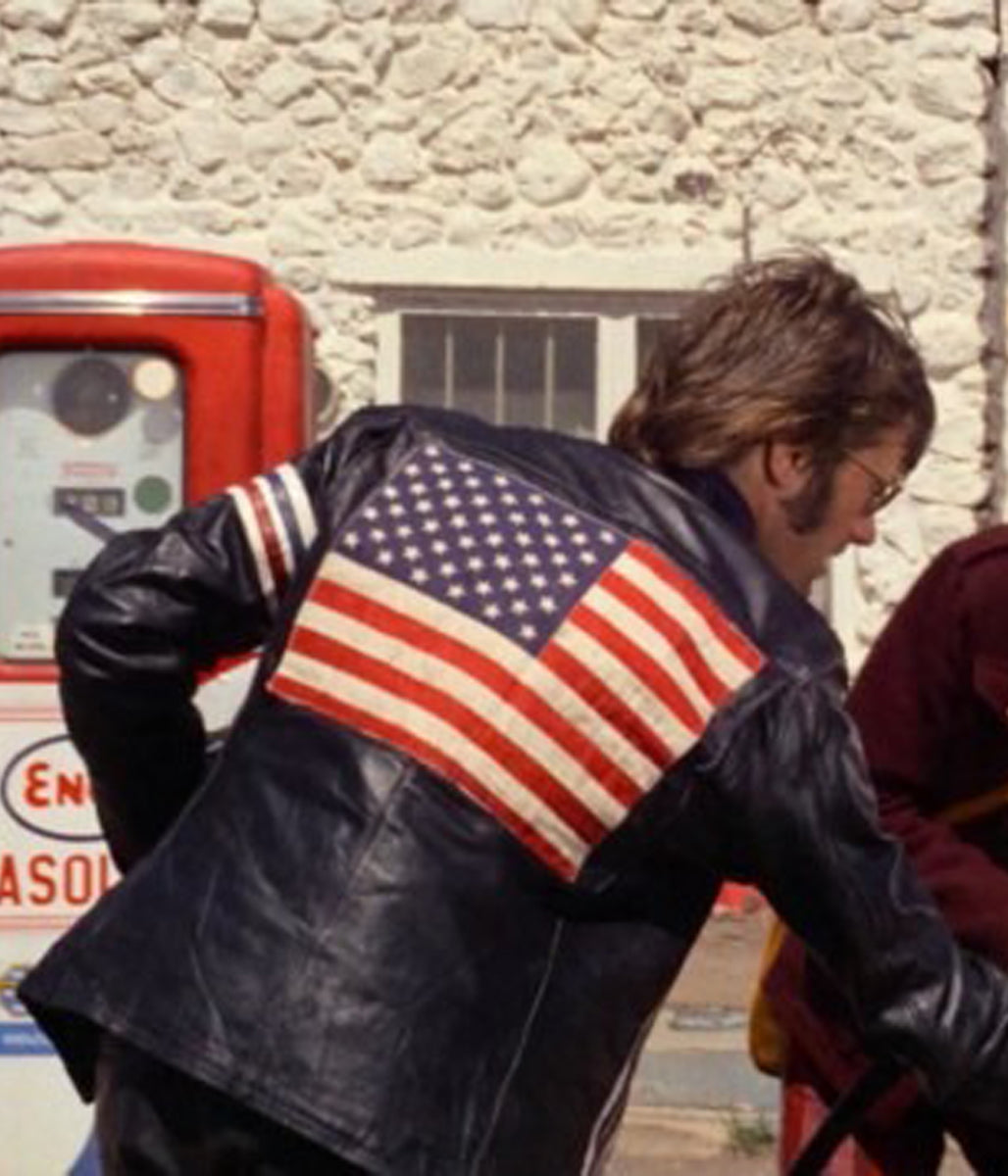 Easy Rider Captain America Leather Jacket