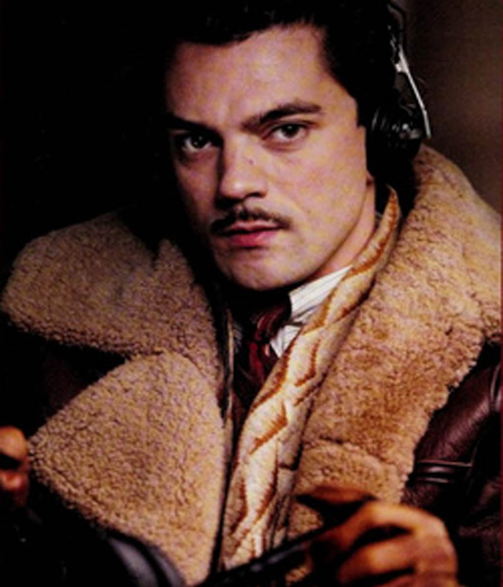 Captain America First Avenger Dominic Cooper Howard Stark Aviator Leather Jacket