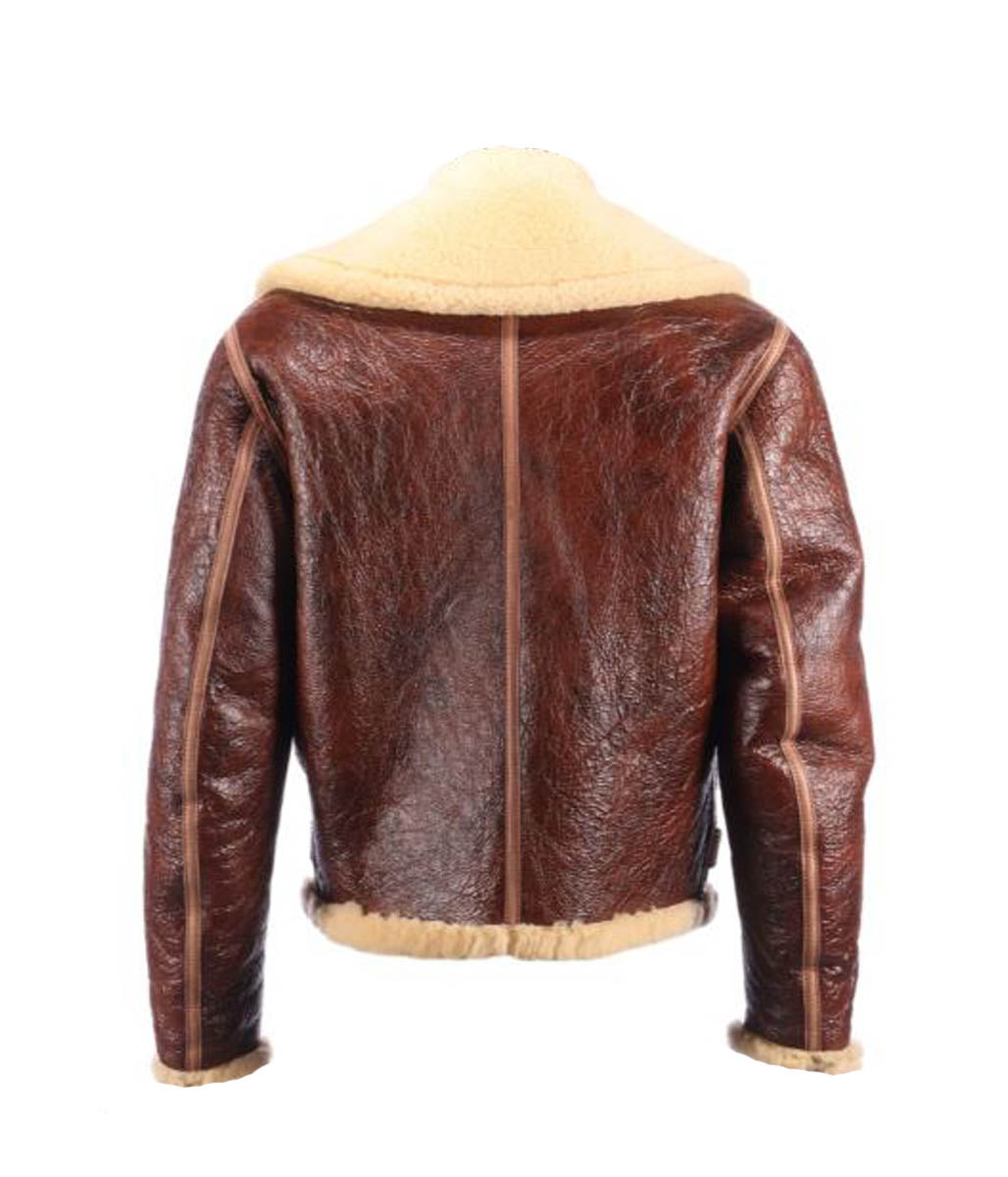Captain America First Avenger Dominic Cooper Howard Stark Aviator Leather Jacket