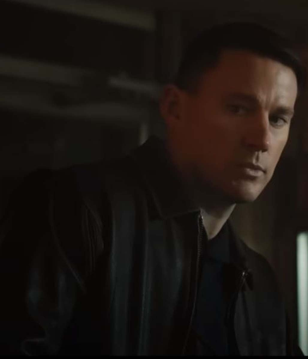 Fly Me to the Moon Cole Davis Channing Tatum Leather Jacket