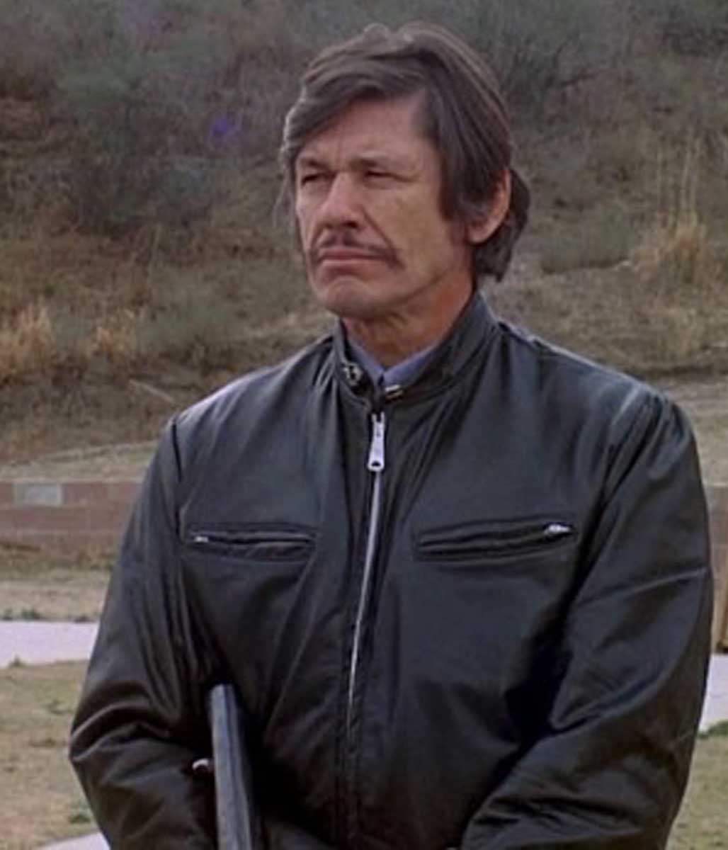 Charles Bronson Racer Leather Jacket