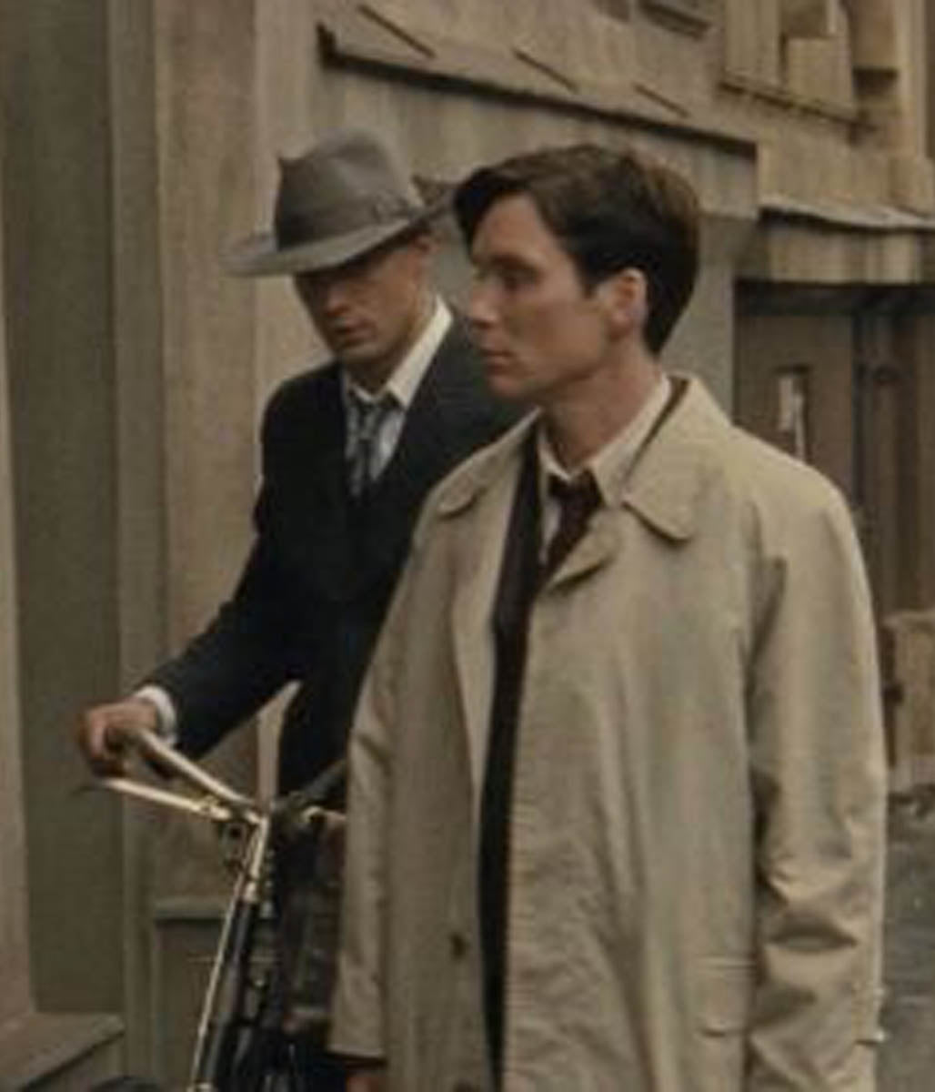 Jozef Gabčík Cillian Murphy Anthropoid Long Coat