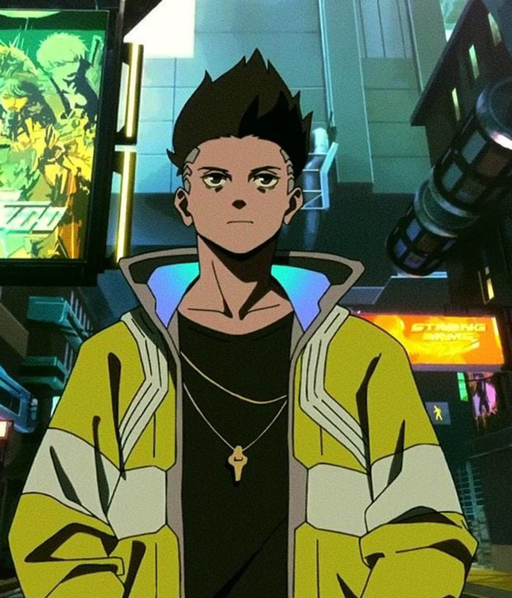 David Martinez Cyberpunk Edgerunners David Neon Jacket