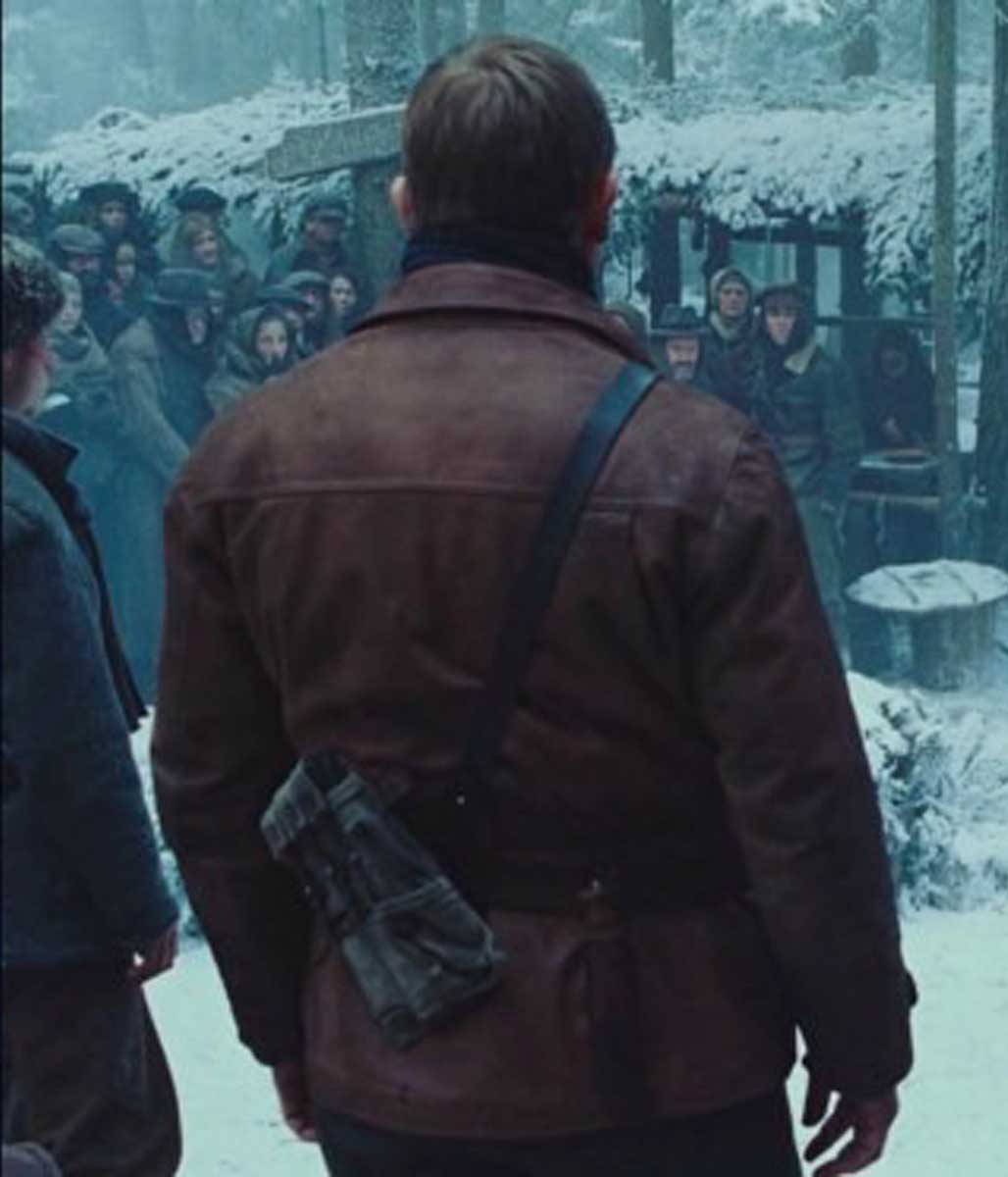 Tuvia Bielski Daniel Craig Defiance Leather Coat