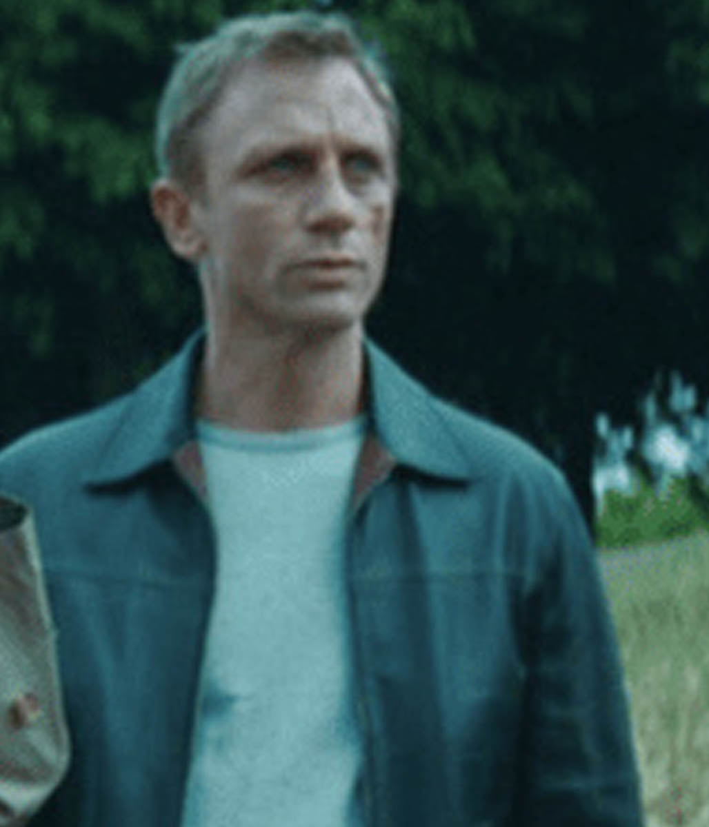 Daniel Craig Layer Cake Leather Jacket