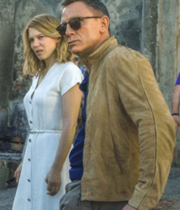 Daniel Craig James Bond Spectre Suede Jacket