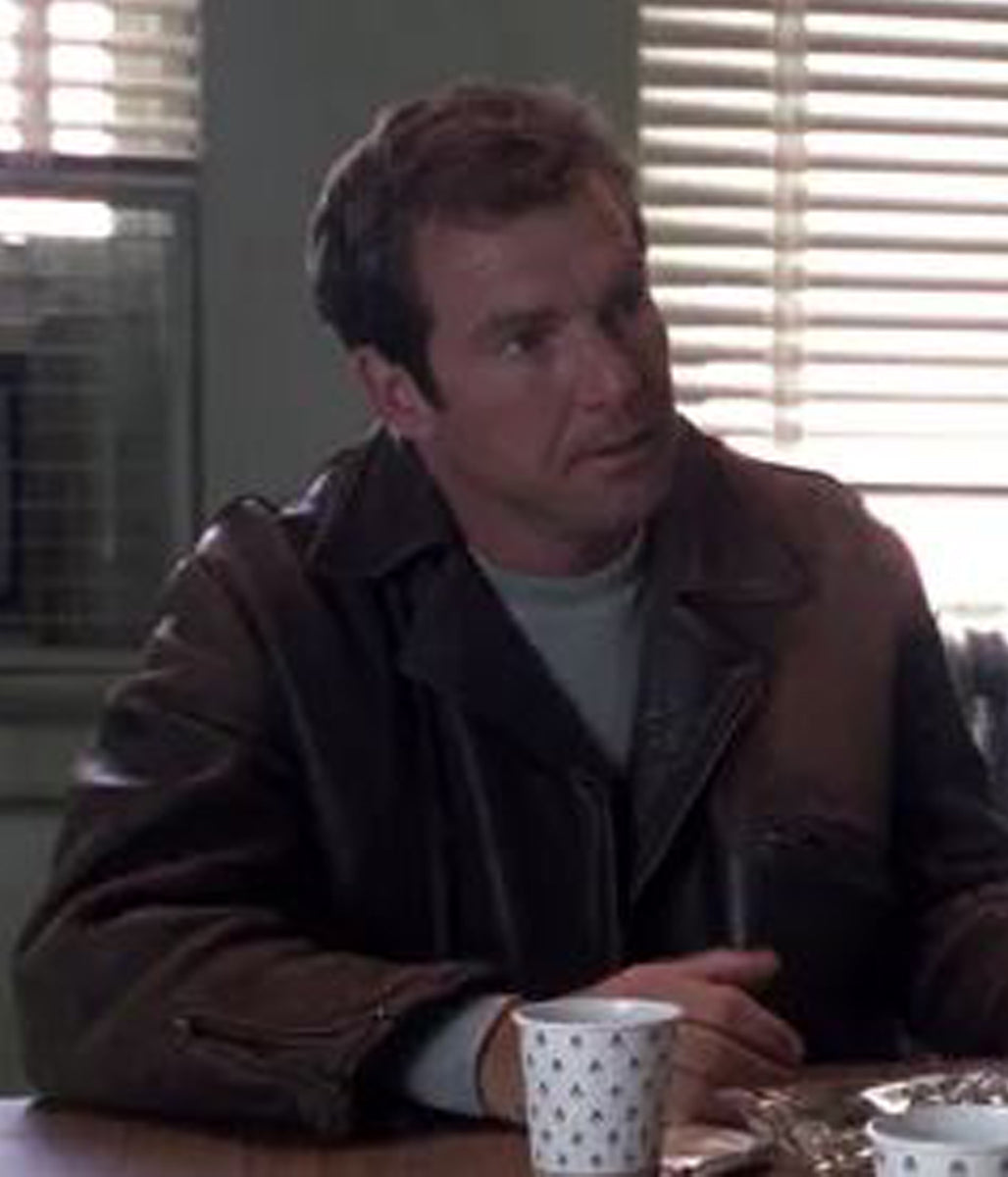 Frequency Dennis Quaid Leather Jacket