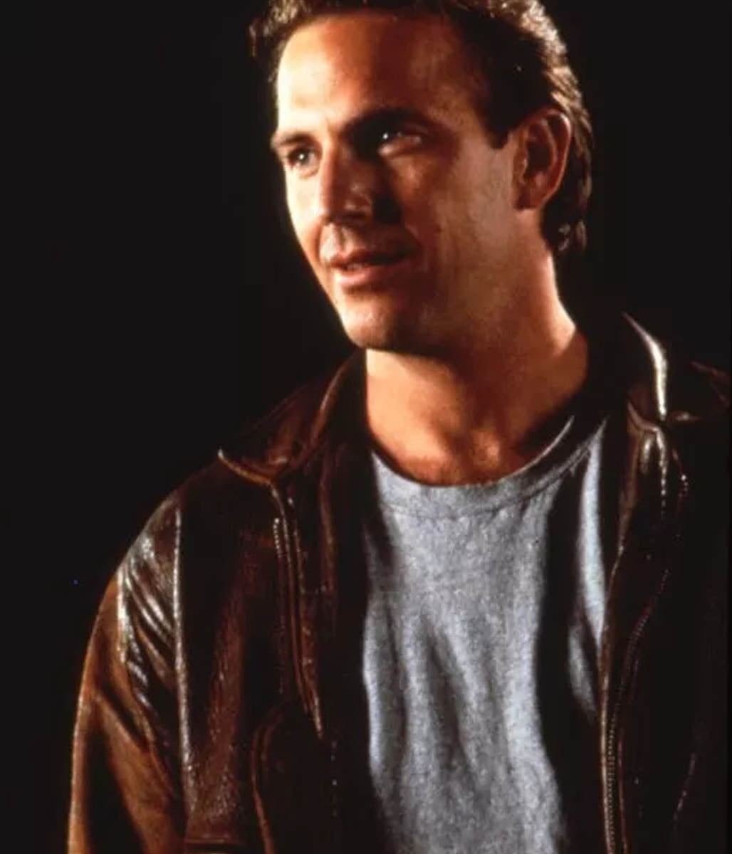 Ray Kinsella Field of Dreams Kevin Costner Leather Jacket