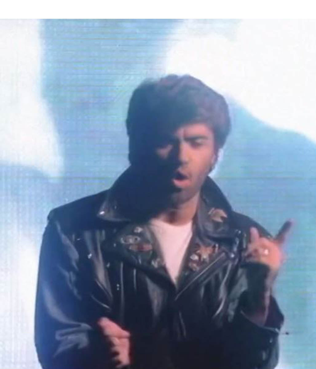 I Knew You Were Waiting Rock n Roll George Michael Vest