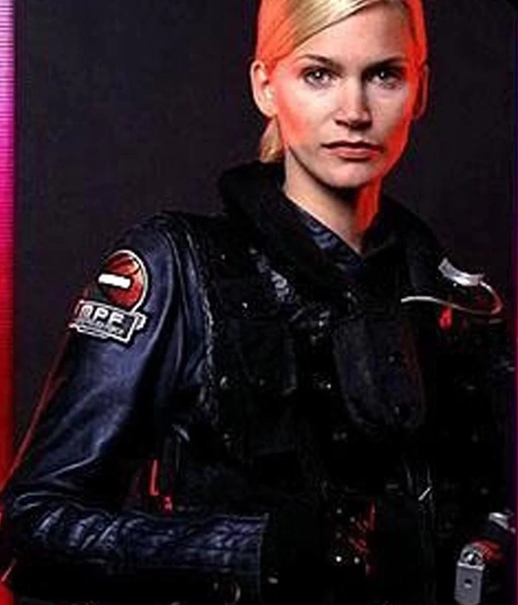 Natasha Henstridge Ghosts of Mars Melanie Leather Coat
