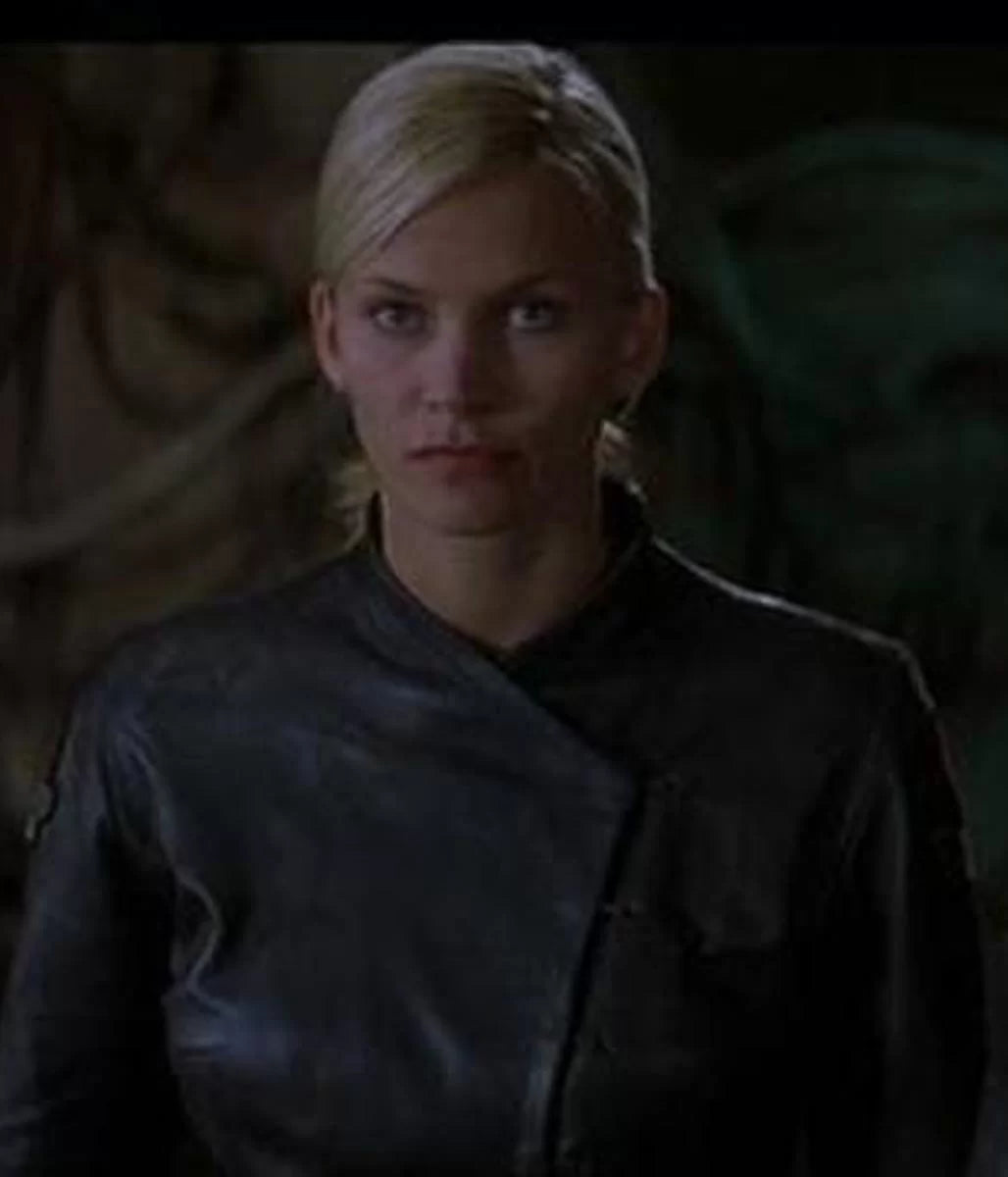 Natasha Henstridge Ghosts of Mars Melanie Leather Coat
