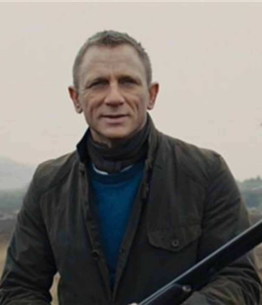 Daniel Craig James Bond Skyfall Coat