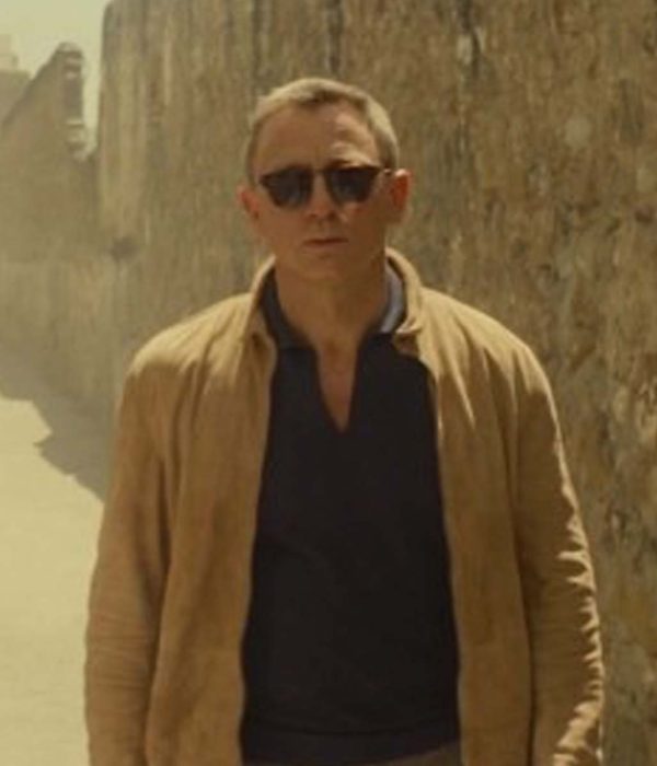 Daniel Craig James Bond Spectre Suede Jacket