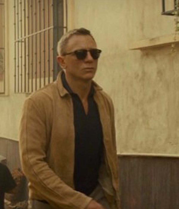 Daniel Craig James Bond Spectre Suede Jacket