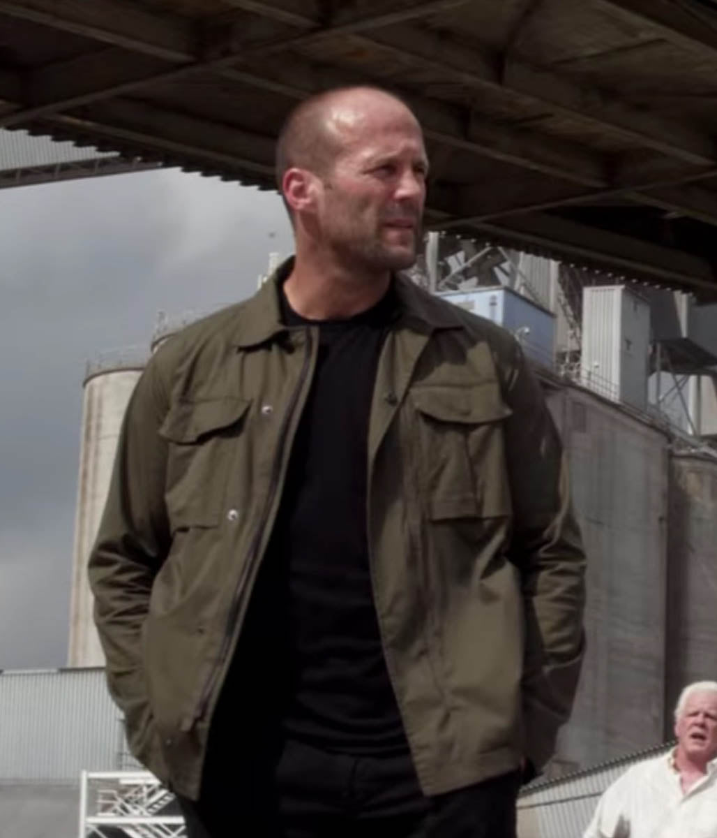 Detective Sergeant Tom Brant Jason Statham Blitz Green Jacket