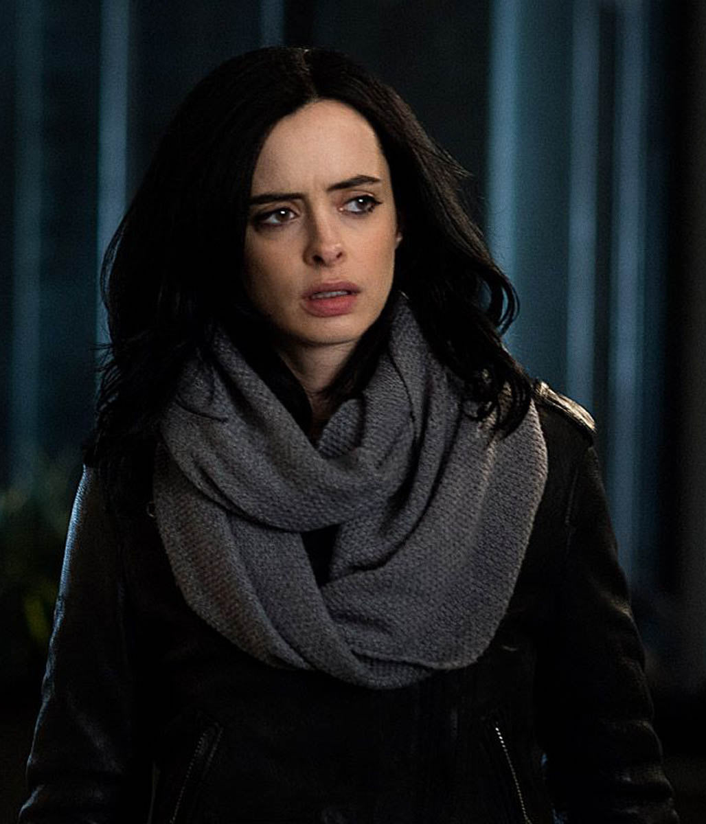 The Defenders Jessica Jones Krysten Ritter Leather Jacket