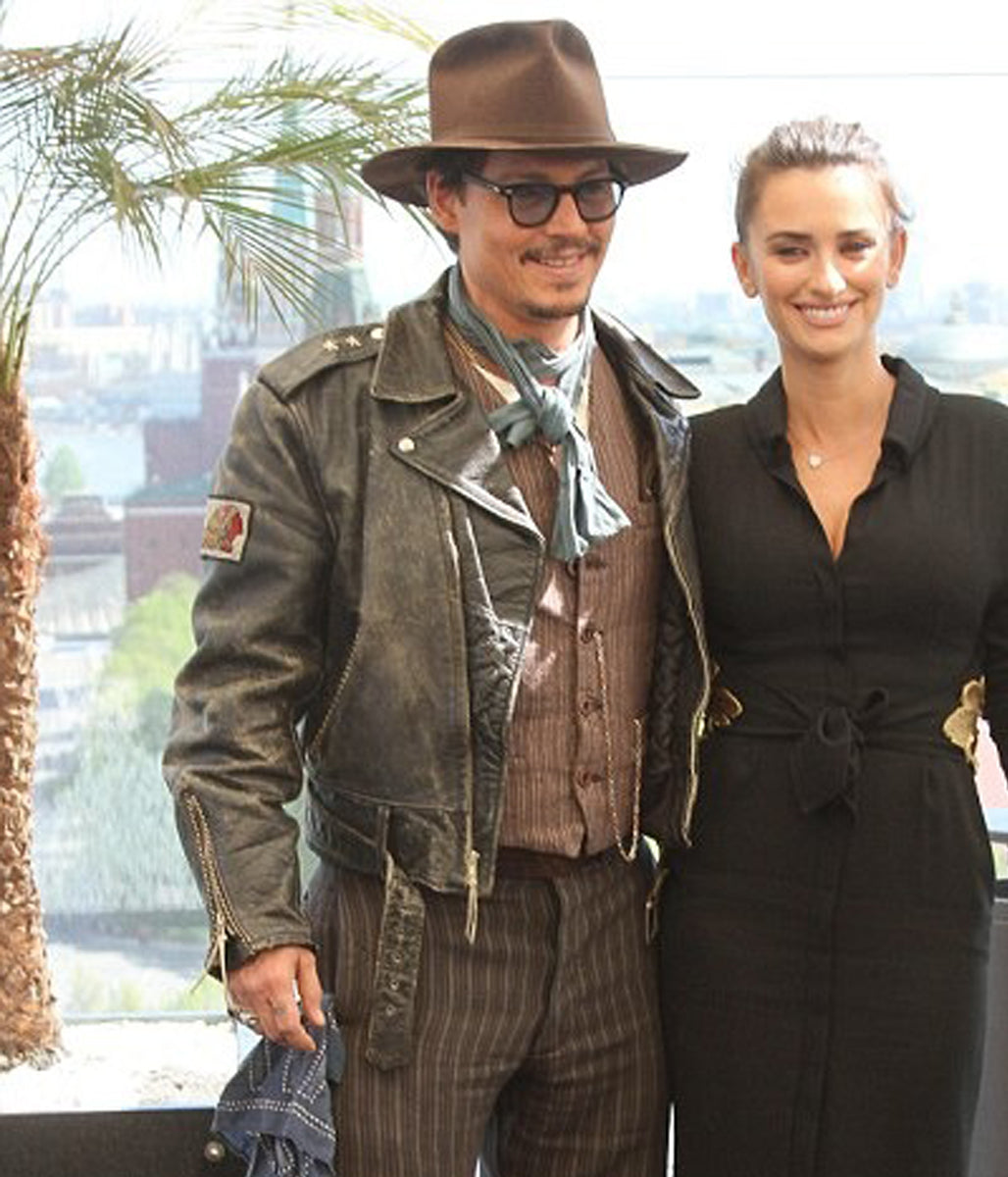 Johnny Depp Indiana Jones Inspired Leather Jacket