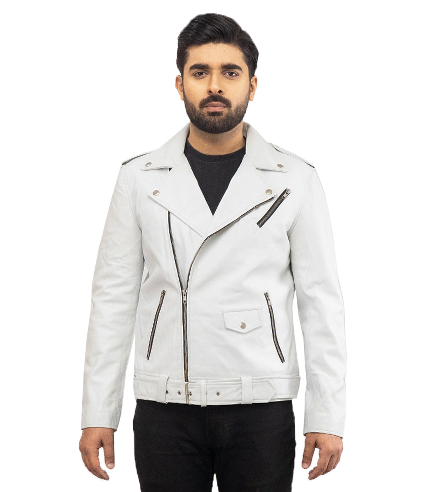 Kingstown White Negan Leather Jacket