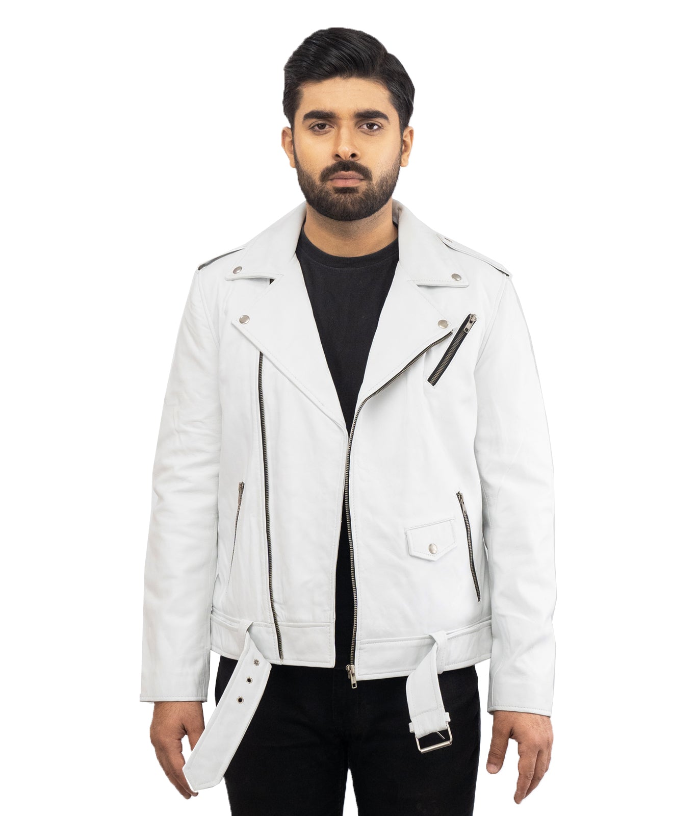 Kingstown White Negan Leather Jacket