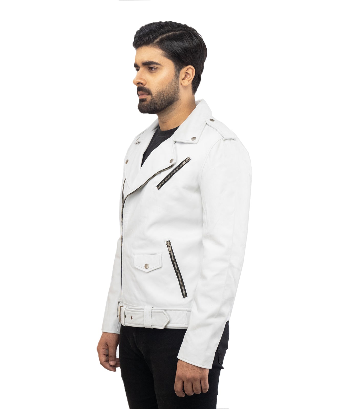 Kingstown White Negan Leather Jacket