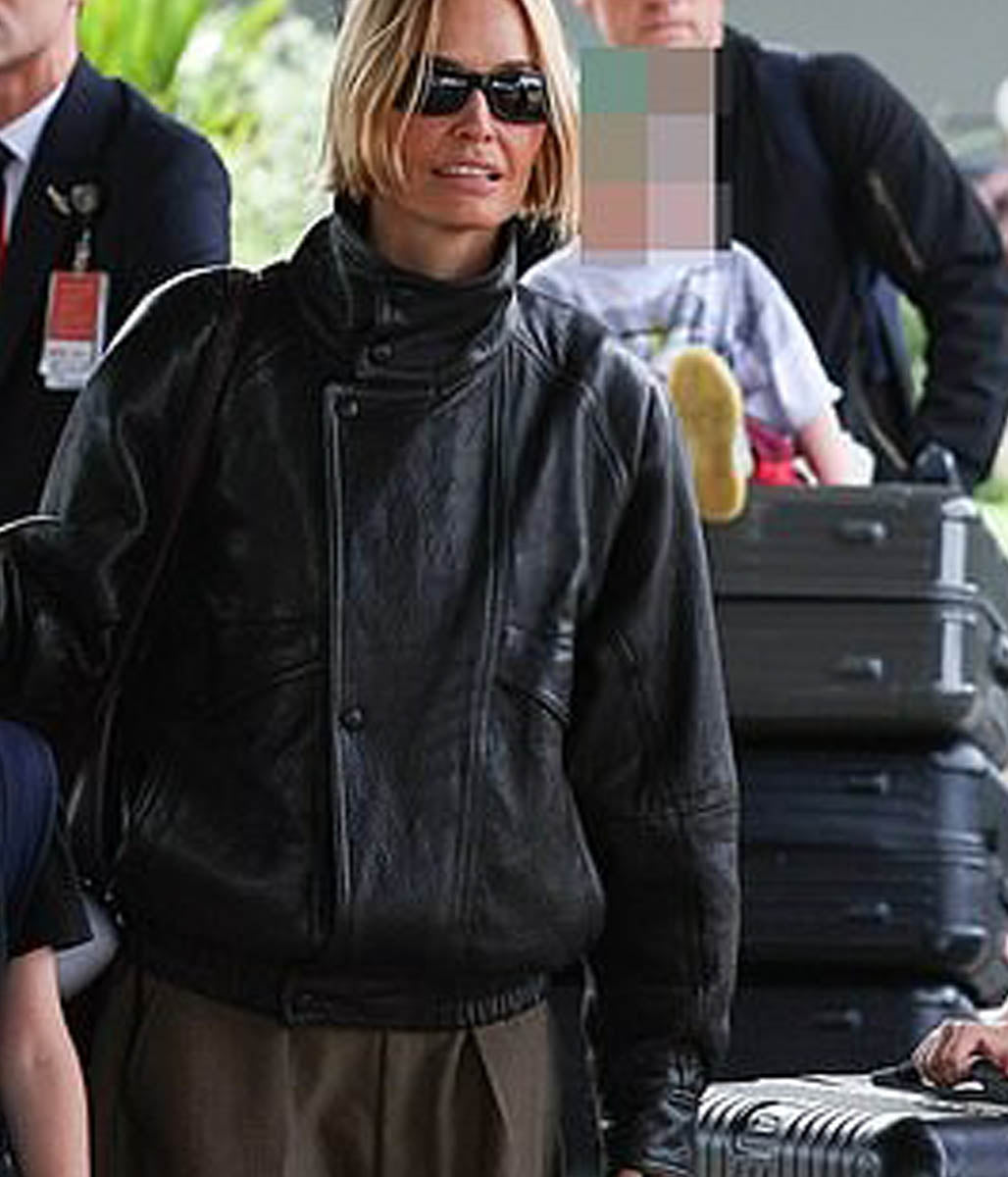 Lara Worthington Leather Jacket