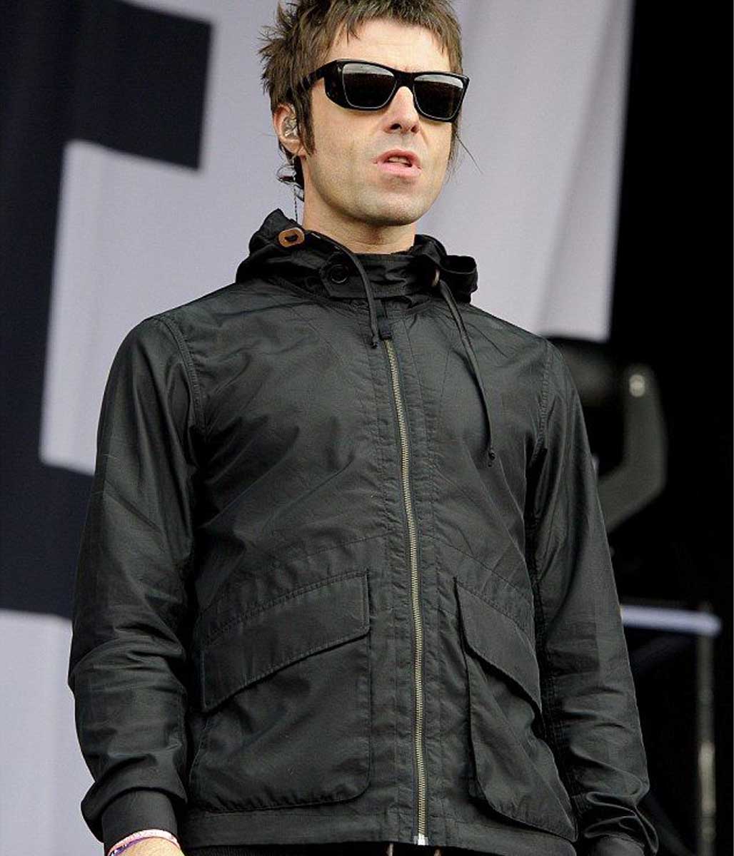 Black Concert Liam Gallagher Jacket