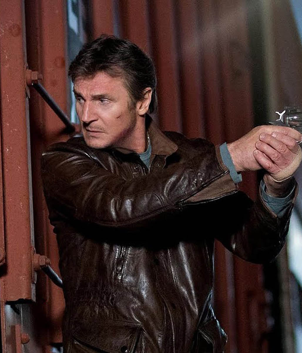 Jimmy Conlon Run All Night Liam Neeson Leather Jacket