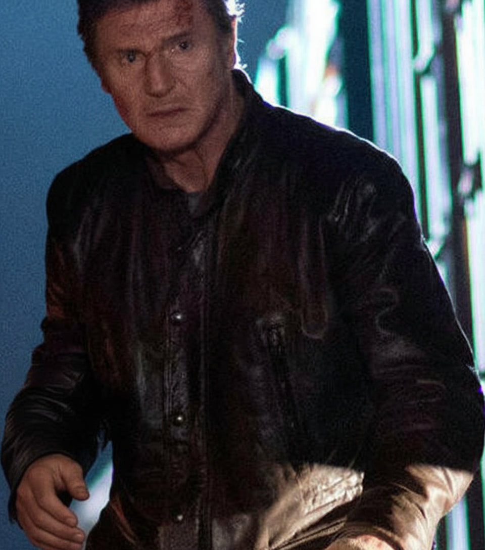 Jimmy Conlon Run All Night Liam Neeson Leather Jacket