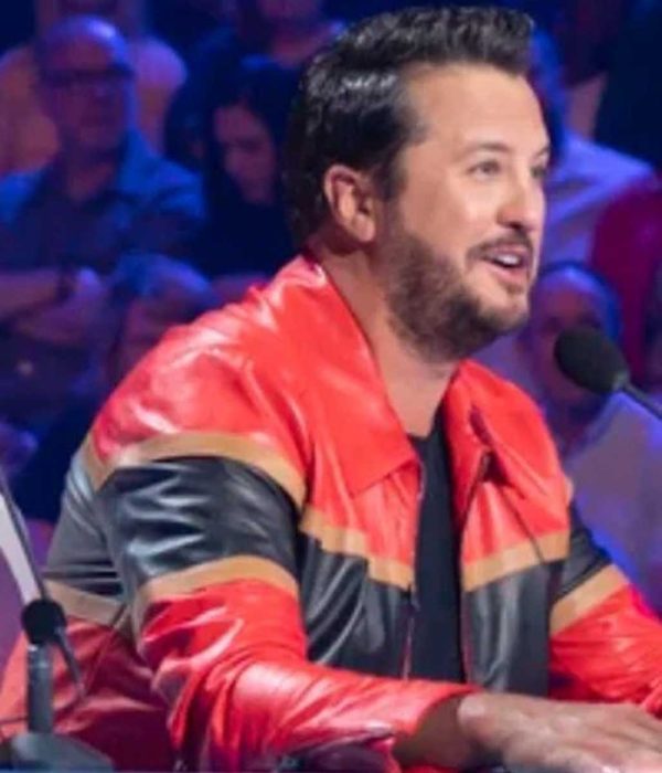 American Idol Luke Bryan Leather Jacket
