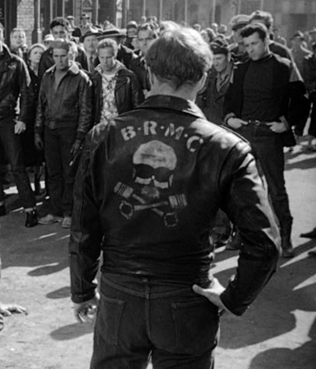 The Black Classic Marlon Brando Leather Jacket