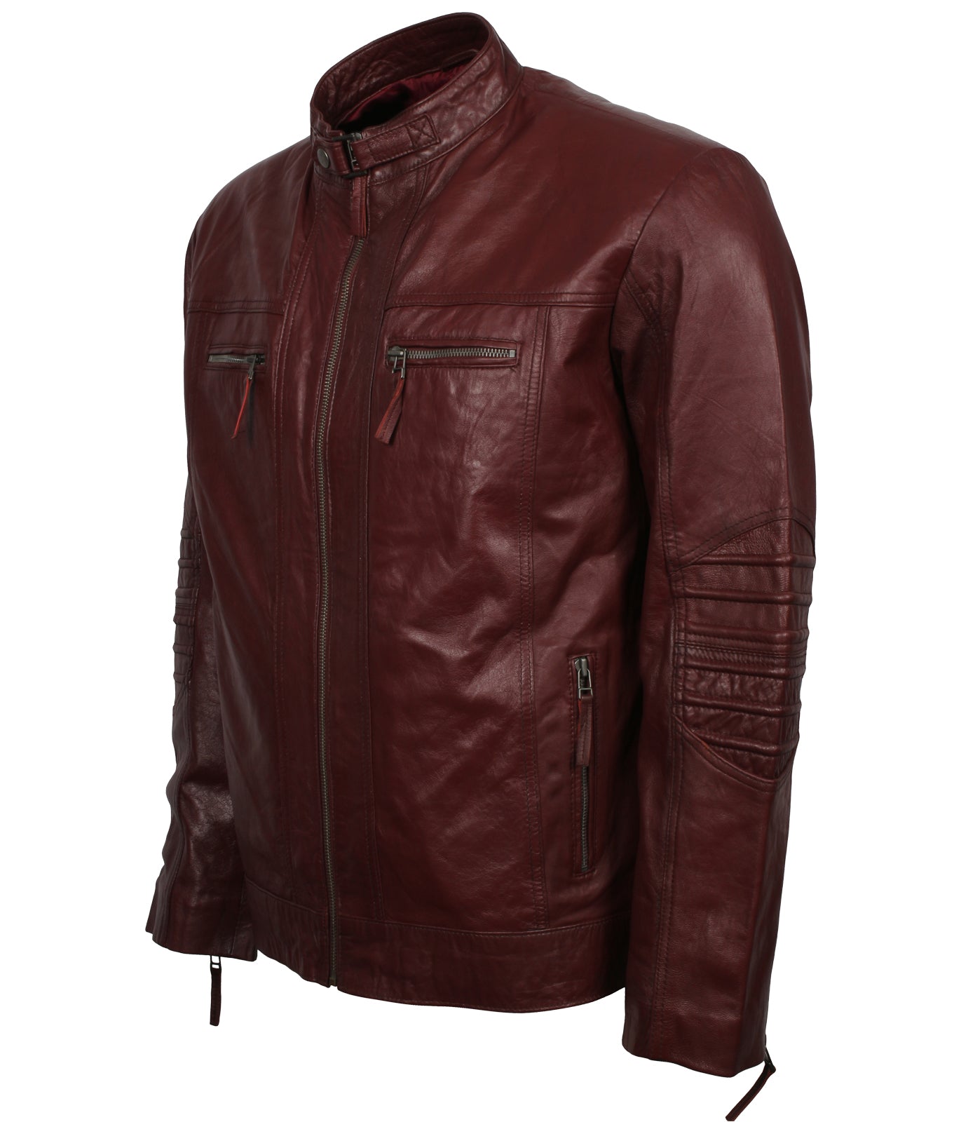 Motorcycle Real Vintage Biker Leather Jacket