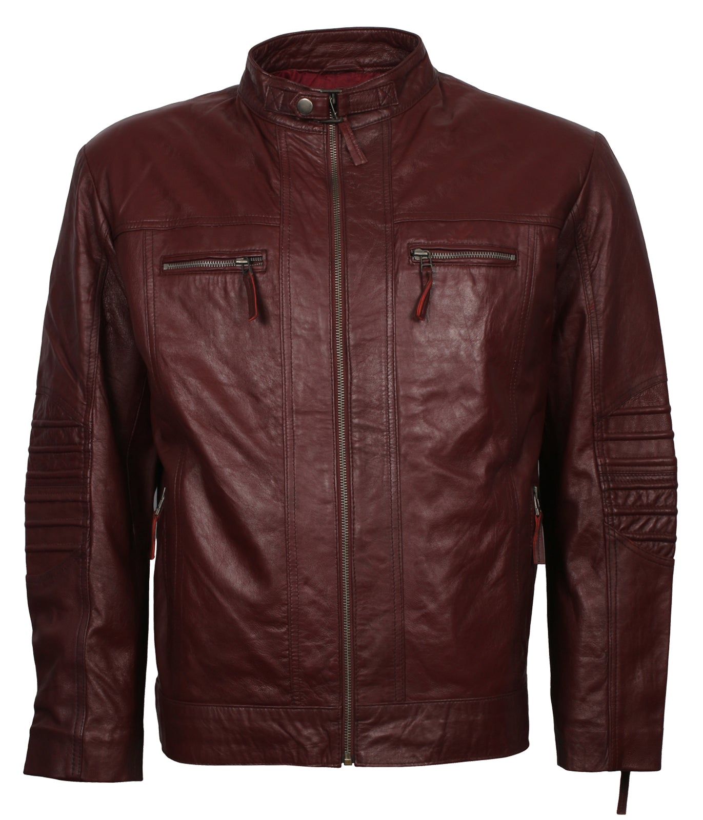 Motorcycle Real Vintage Biker Leather Jacket