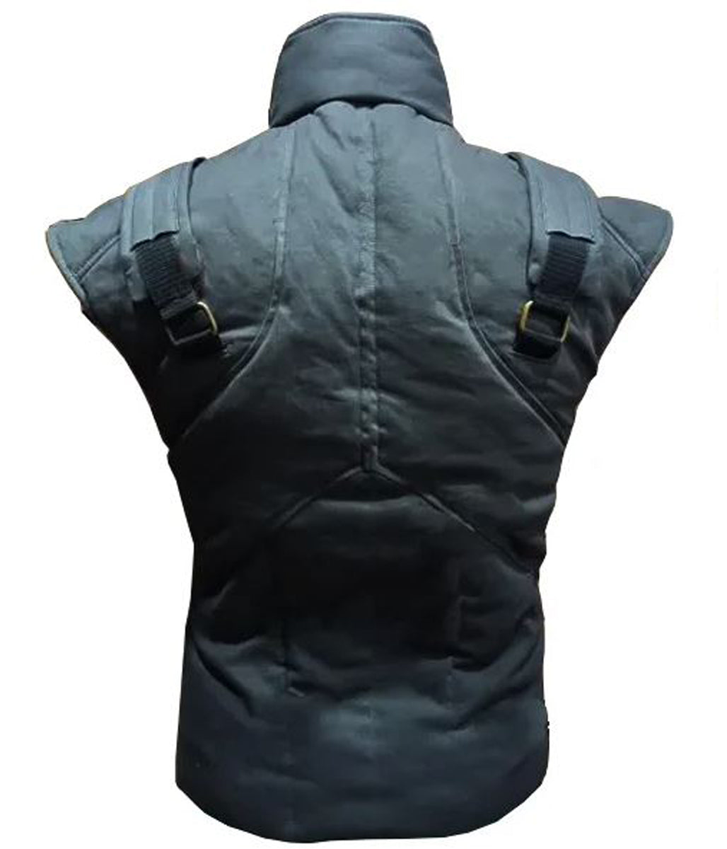 Inspired By Metal Gear Solid Snake Leather Vest